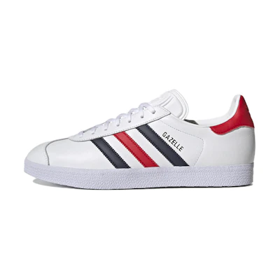 adidas Gazelle 'White Legend Ink Red'