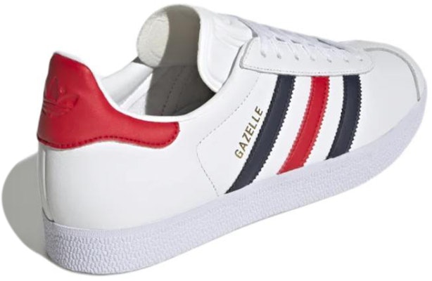 adidas asli Gazelle 'Putih Merah Biru' H06389 Shop adidas asli Gazelle 'Putih Merah Biru' H06389