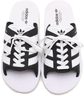 adidas Originals GAZELLE BEACH Sandalias 'Blanco Negro' JQ7421 Lookbook adidas Originals GAZELLE BEACH Sandalias 'Blanco Negro' JQ7421