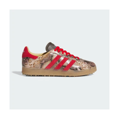Adidas Originals Gazelle Golf LUX Shoes Preloved Brown/Better Scarlet/Bliss Lilac
