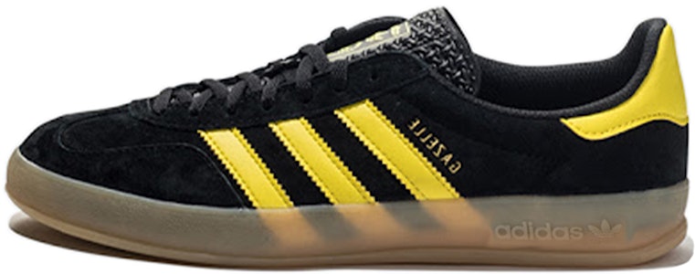 adidas originals Gazelle Indoor 防滑耐磨輕便 低筒 板鞋 男款 黑黃 Buy adidas originals Gazelle Indoor 防滑耐磨輕便 低筒 板鞋 男款 黑黃