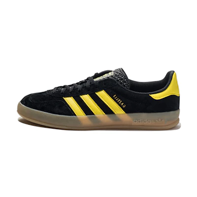 adidas originals Gazelle Indoor 'Black Yellow'
