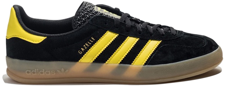 adidas originals Gazelle Indoor 防滑耐磨輕便 低筒 板鞋 男款 黑黃 Order adidas originals Gazelle Indoor 防滑耐磨輕便 低筒 板鞋 男款 黑黃