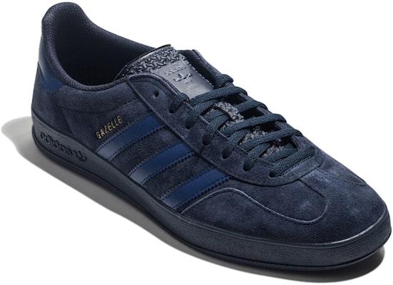 adidas originals Gazelle Indoor 'Blue Black' F35170 Lookbook adidas originals Gazelle Indoor 'Blue Black' F35170