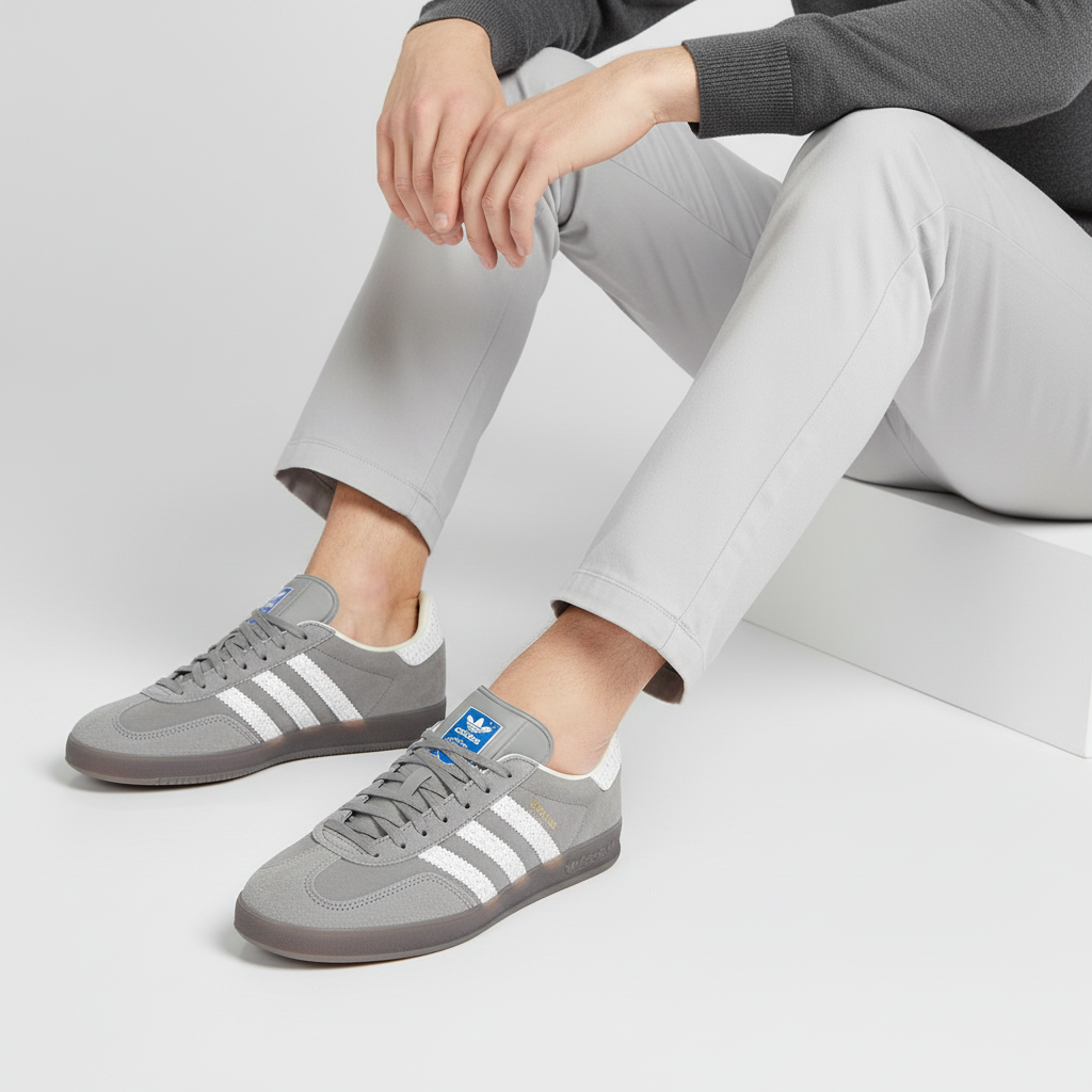 Order adidas Originals Gazelle Indoor 'Gris Blanco' IF1807