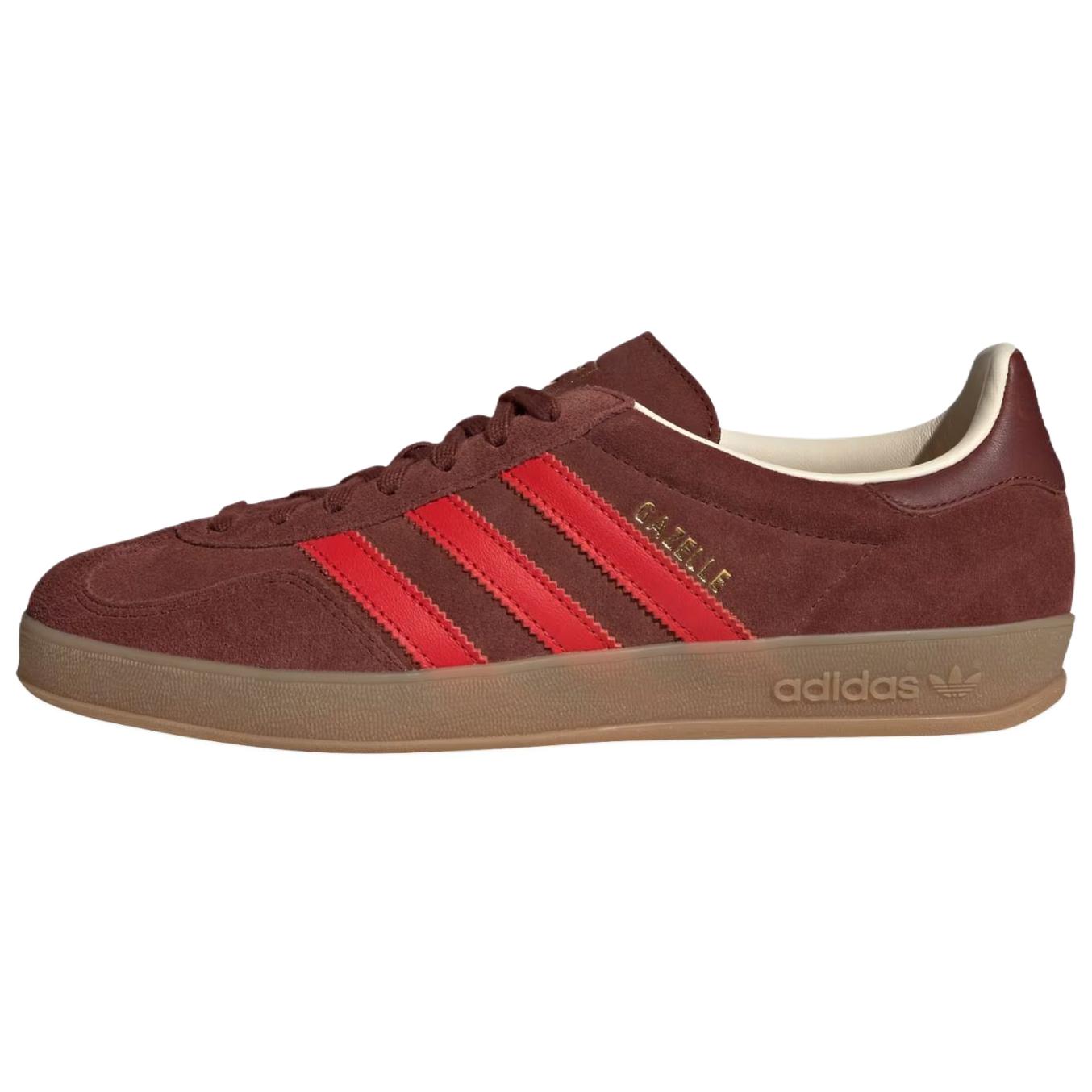 adidas Originals Gazelle Indoor Fox Brown Trainers Comfortable Fit IH9661