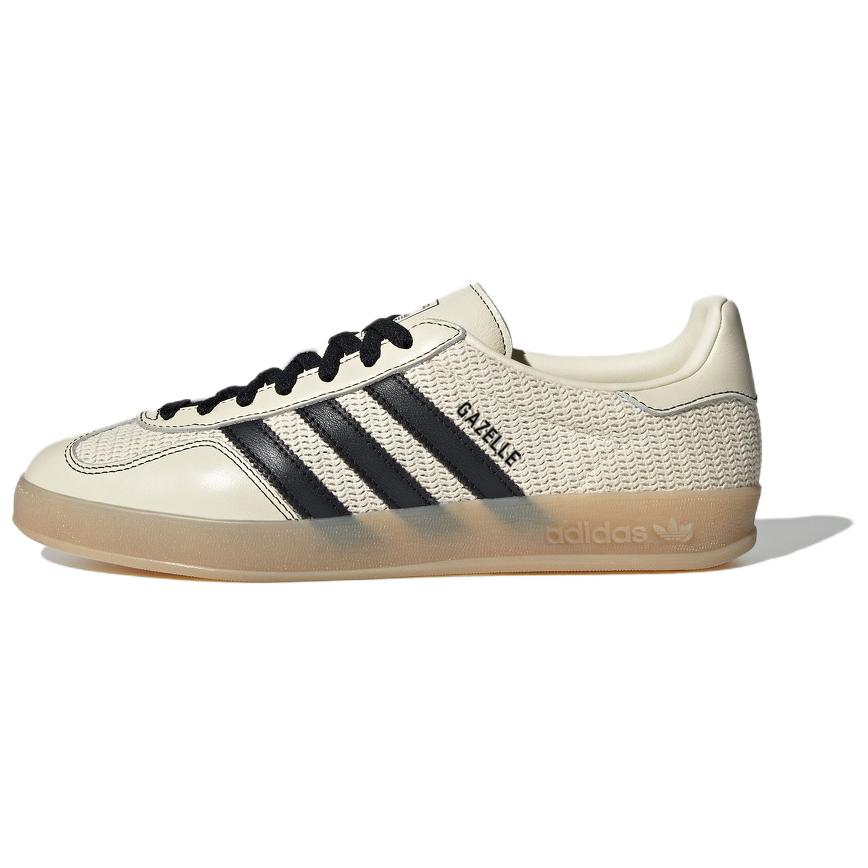 adidas Originals Gazelle Indoor Low-Top Sneakers White Casual Shoes JQ7083