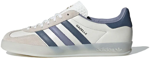 adidas Originals Gazelle Indoor White Blue Classic Low-Top Sneakers IG1643 Shoes adidas Originals Gazelle Indoor White Blue Classic Low-Top Sneakers IG1643 Shoes