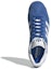 Shop adidas Originals Gazelle 低筒款 男女同款 藍白色