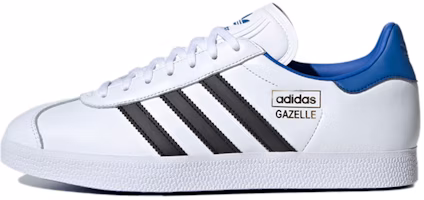 adidas Gazelle Shoes 'White Black Blue' FU9665 adidas Gazelle Shoes 'White Black Blue' FU9665