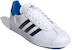 adidas Gazelle Kasut 'Putih Hitam Biru' FU9665