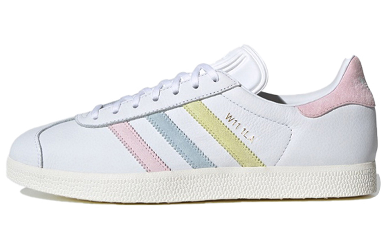 adidas Gazelle Shoes 'White Yellow Blue Pink' FX0049