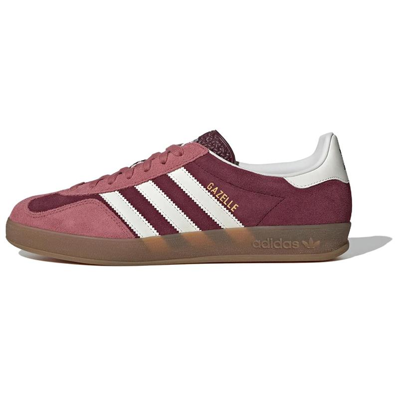 adidas Originals Gazelle Red Low-Top Sneakers Comfortable Durable. IF9647