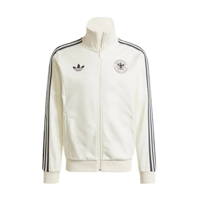 adidas Originals Germany Beckenbauer Track Top Retro Football Jacket White Men IU2100