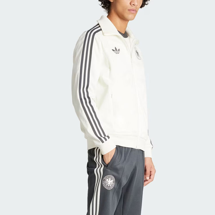 Purchase adidas Originals 德國 Beckenbauer 復古足球外套 白色 男款 IU2100