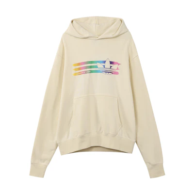 adidas Originals Gradient Print Pullover Hoodie Unisex - White HL4108