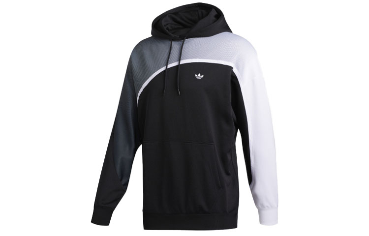 adidas Originals Gradient Pullover Hoodie Black Casual Sportswear FM1581