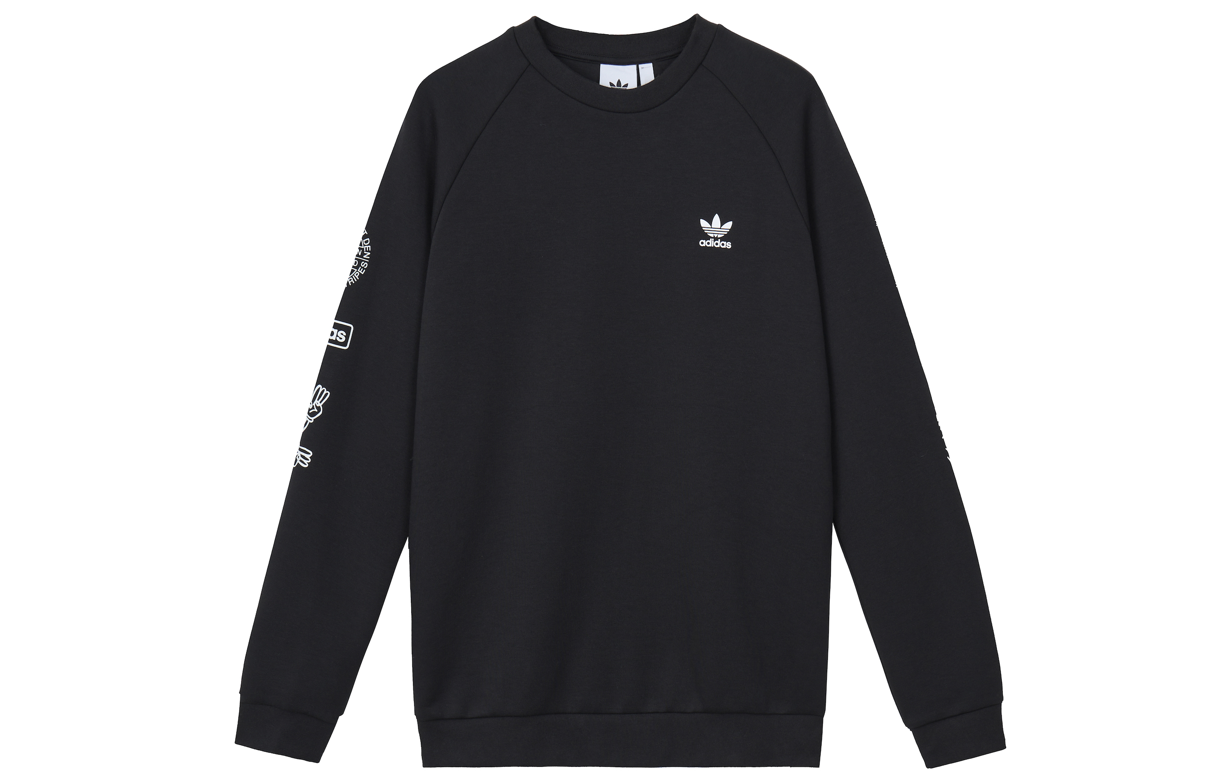 Adidas Originals Graphic Crewneck Black Sweatshirt DP8576