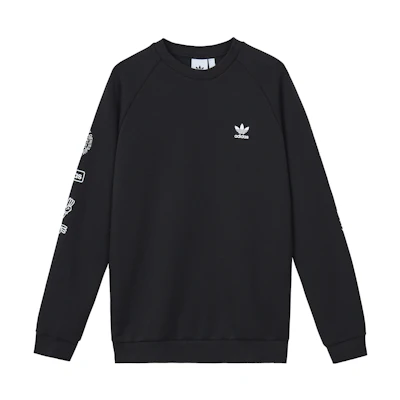 Adidas Originals Graphic Crewneck Black Sweatshirt DP8576
