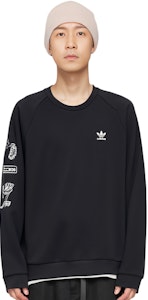 Adidas Originals Graphic Crewneck Baju Sejuk Hitam DP8576 Cheap Adidas Originals Graphic Crewneck Baju Sejuk Hitam DP8576