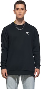Adidas Originals Graphic Crewneck Baju Sejuk Hitam DP8576 1