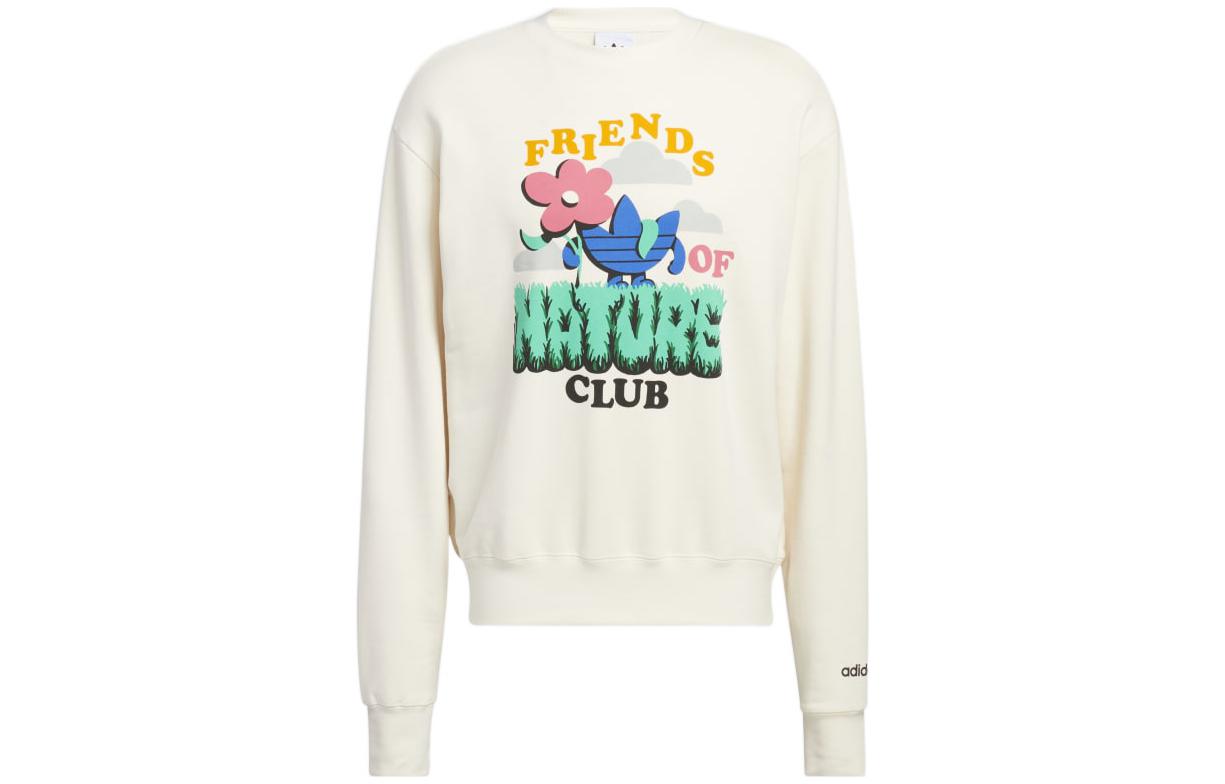 adidas Originals Graphic Loose Fit Pullover Sweatshirt Nude - Casual Style HC2118