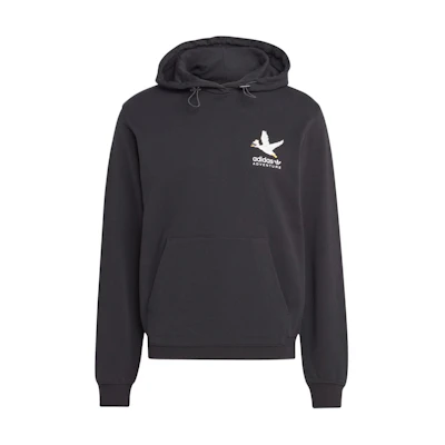adidas Originals Graphic Print Hoodie Black HZ1150