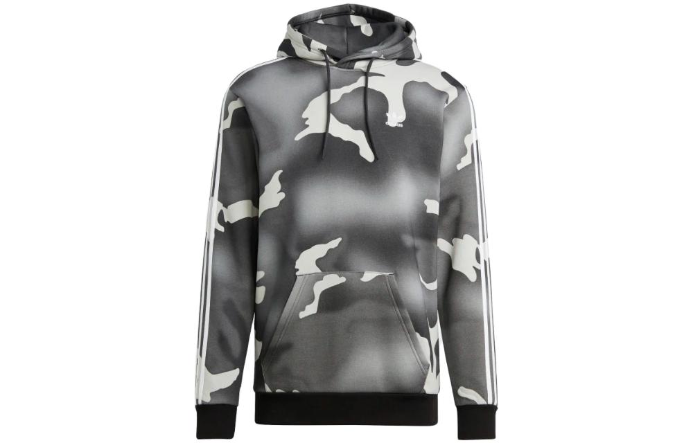 adidas Originals Graphic Print Hoodie Black IC5732