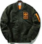 Buy adidas Originals 綠色圖案飛行夾克外套 DN8054