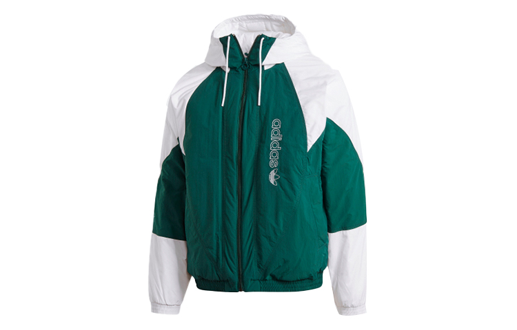 Adidas Originals Green Big Trefoil Retro Patchwork Jacket GE1302