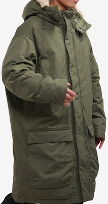 adidas Originals Green Down Fur Parka Winter Casual Sports Jacket GE1317 Purchase adidas Originals Green Down Fur Parka Winter Casual Sports Jacket GE1317