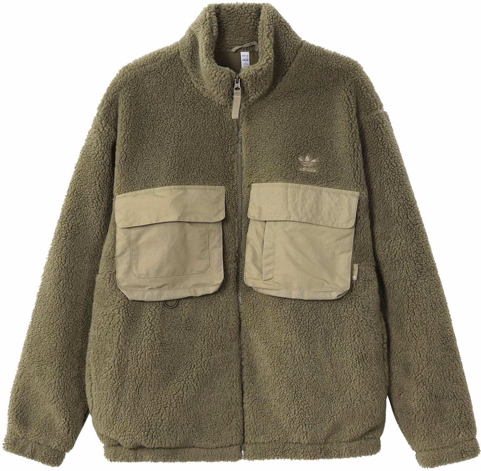 adidas-originals-green-logo-embroidered-multi-pocket-zip-up-jacket-ic-8163