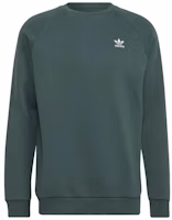 adidas Originals Green Logo Printed Crewneck Sweatshirt Long Sleeve HJ7993 adidas Originals Green Logo Printed Crewneck Sweatshirt Long Sleeve HJ7993