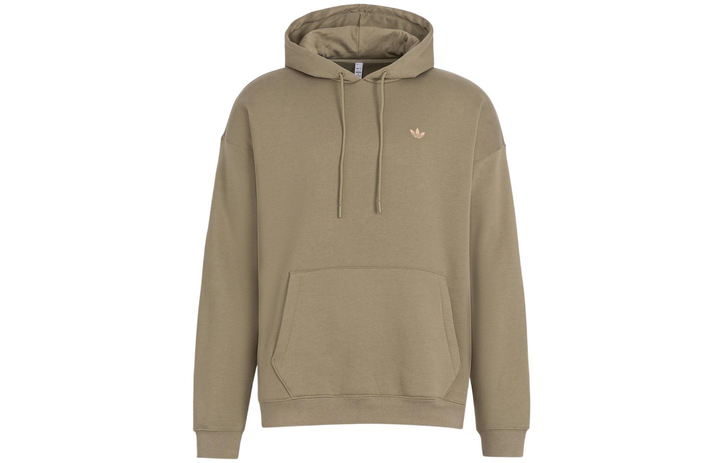 adidas Originals Green Sweatshirt with Solid Logo Print Design IM1209