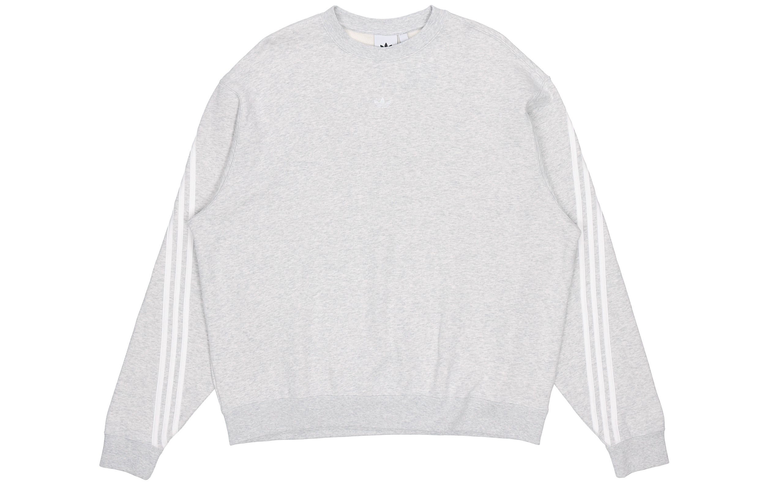 adidas Originals Grey Loose Fit Crewneck Pullover Sweatshirt FM1520