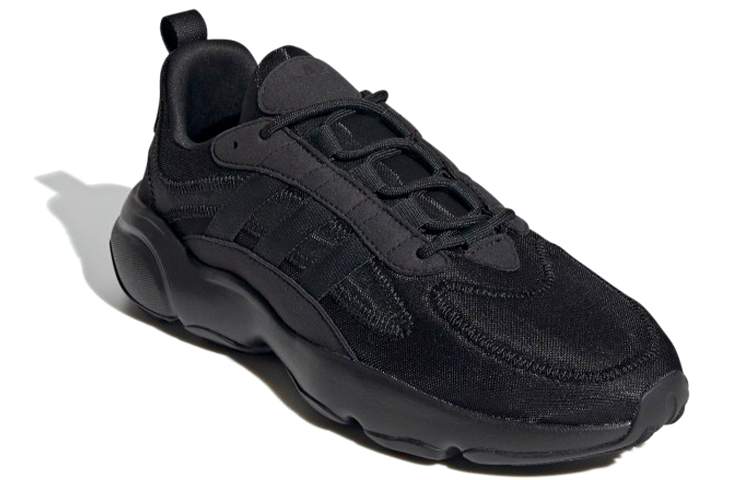 Lookbook adidas originals 海尼 减震防滑耐磨 低筒 跑鞋 男女同款 黑色