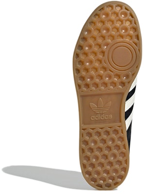 adidas Hamburg 'Black White Gum' FZ3587 Details for adidas Hamburg 'Black White Gum' FZ3587