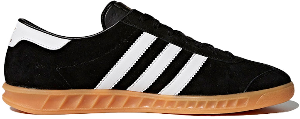 adidas originals Hamburg Shoes Black//Brown 'White' S76696 Order adidas originals Hamburg Shoes Black//Brown 'White' S76696