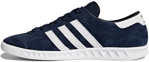 adidas originals Hamburg 'Dark Blue White' S74838 adidas originals Hamburg 'Dark Blue White' S74838