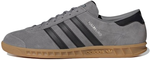 adidas Hamburg Grey Black Gum GW5751 adidas Hamburg Grey Black Gum GW5751