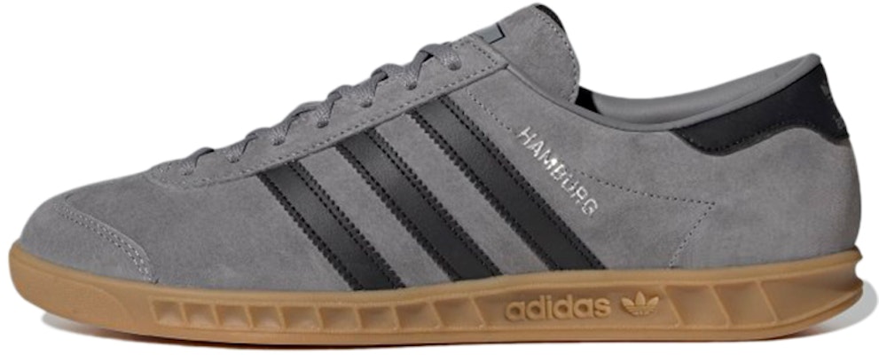 adidas Hamburg Grey Black Gum GW5751 Buy adidas Hamburg Grey Black Gum GW5751