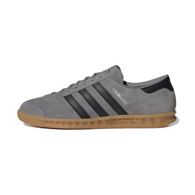 adidas Hamburg Grey Black Gum
