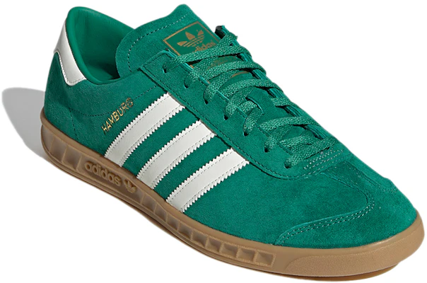 adidas originals Hamburg 'Green White' FX8115 Lookbook adidas originals Hamburg 'Green White' FX8115