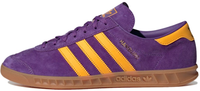 아디다스 오리지널 햄버그 로우 '퍼플 옐로우' H00448 Buy 아디다스 오리지널 햄버그 로우 '퍼플 옐로우' H00448