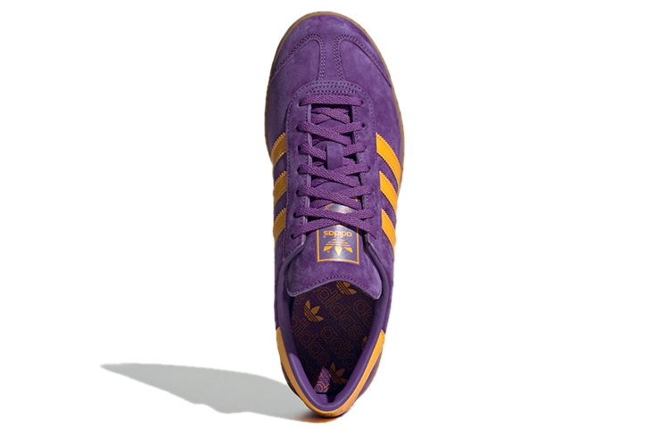 Purchase adidas Originals Hamburg 低幫 板鞋 男女同款 紫黃