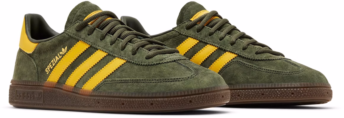 adidas Originals Handball Spezial "Night Cargo/Tribe Yellow/Gum" Sneakers EF5748 1