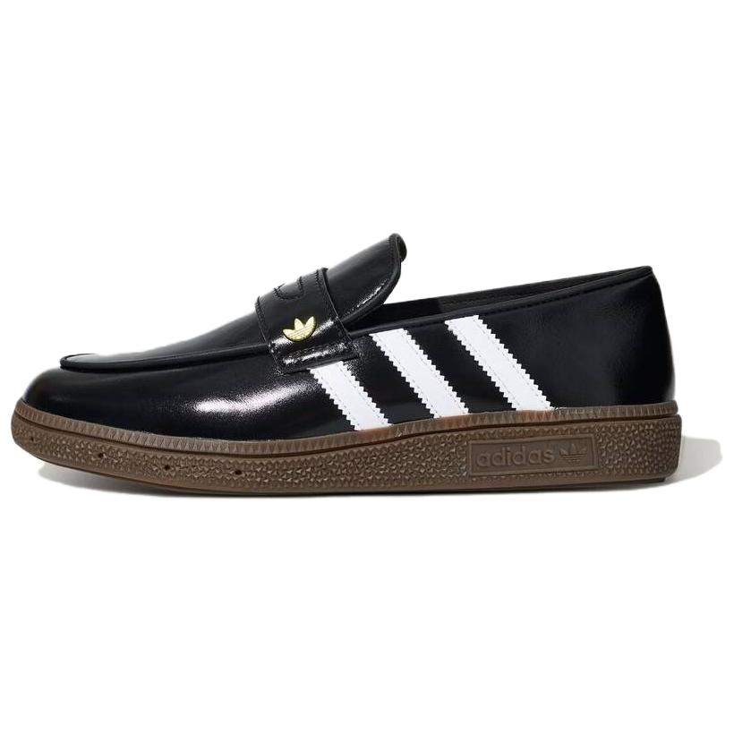 (Women) adidas Originals Handball Spezial Loafer Black Casual Slip-On Shoes LC3903