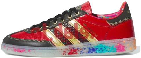 adidas Originals Handball Spezial Low-Top Sneakers Red Breathable Durable ID8617 adidas Originals Handball Spezial Low-Top Sneakers Red Breathable Durable ID8617