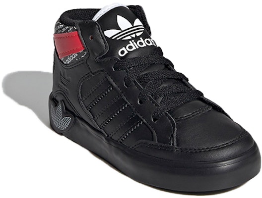 (TD) adidas Originals Hard Court Hi 'Hitam Merah' FV5483 Lookbook (TD) adidas Originals Hard Court Hi 'Hitam Merah' FV5483