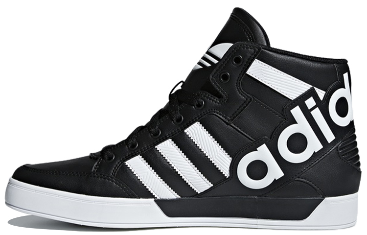 Buy adidas originals Hardcourt Hi Big Logo Black White CG7133 Novelship